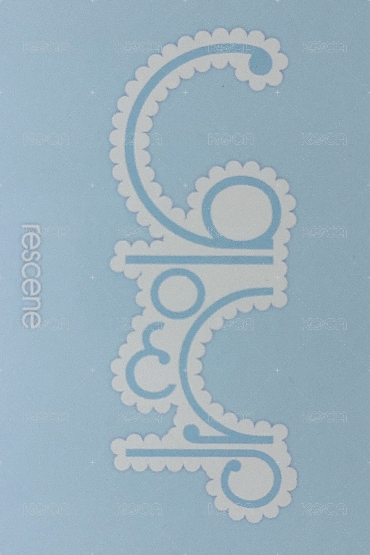 Glow Up QR專WE版 專輯卡  背面