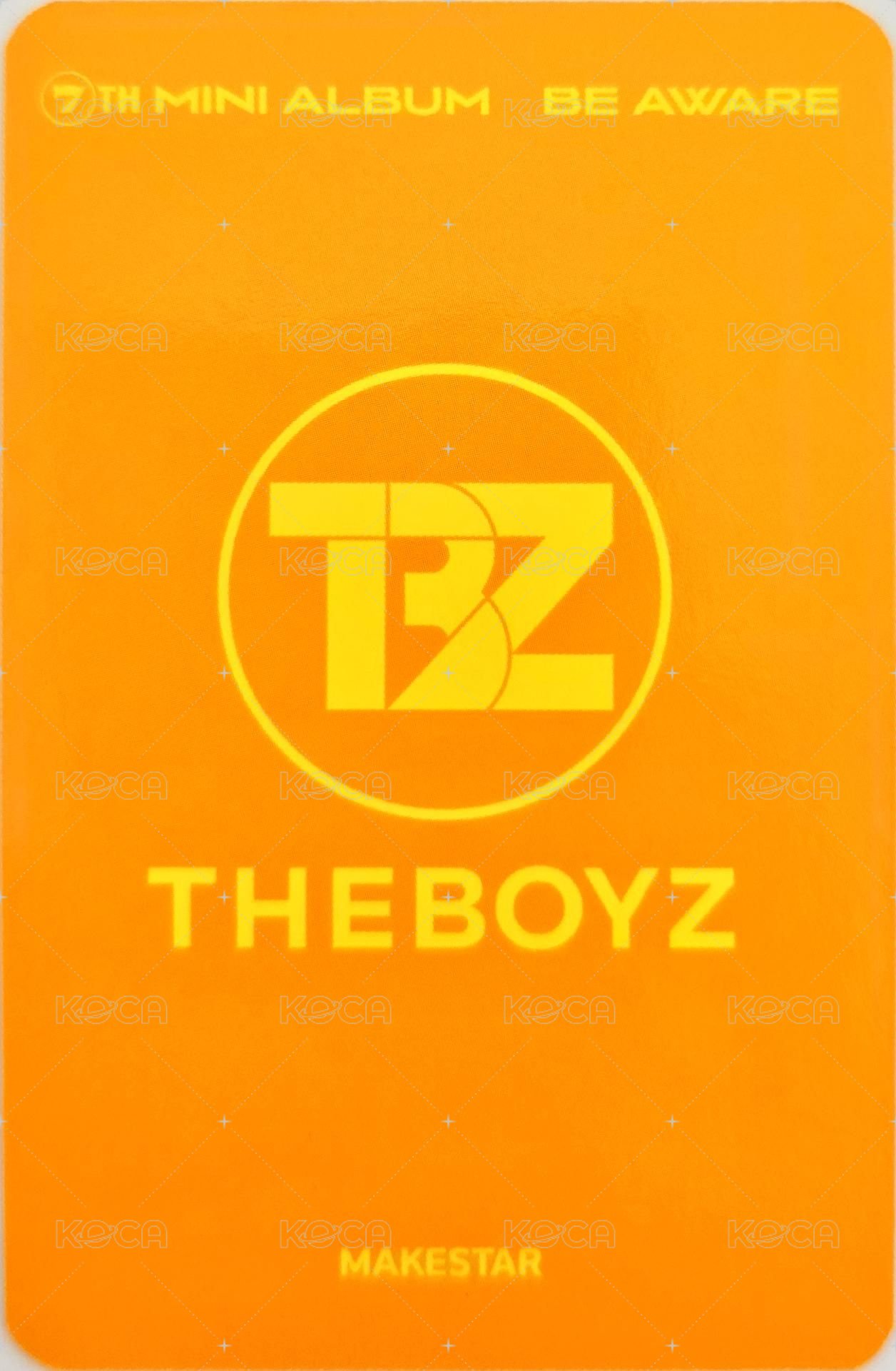 BE AWARE ms 1.0 幸運卡  背面