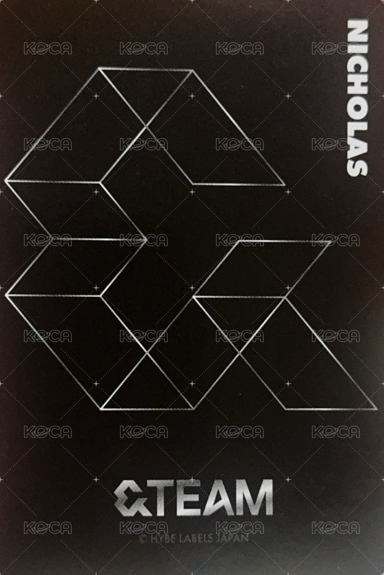 Other 周邊卡 手燈卡 背面