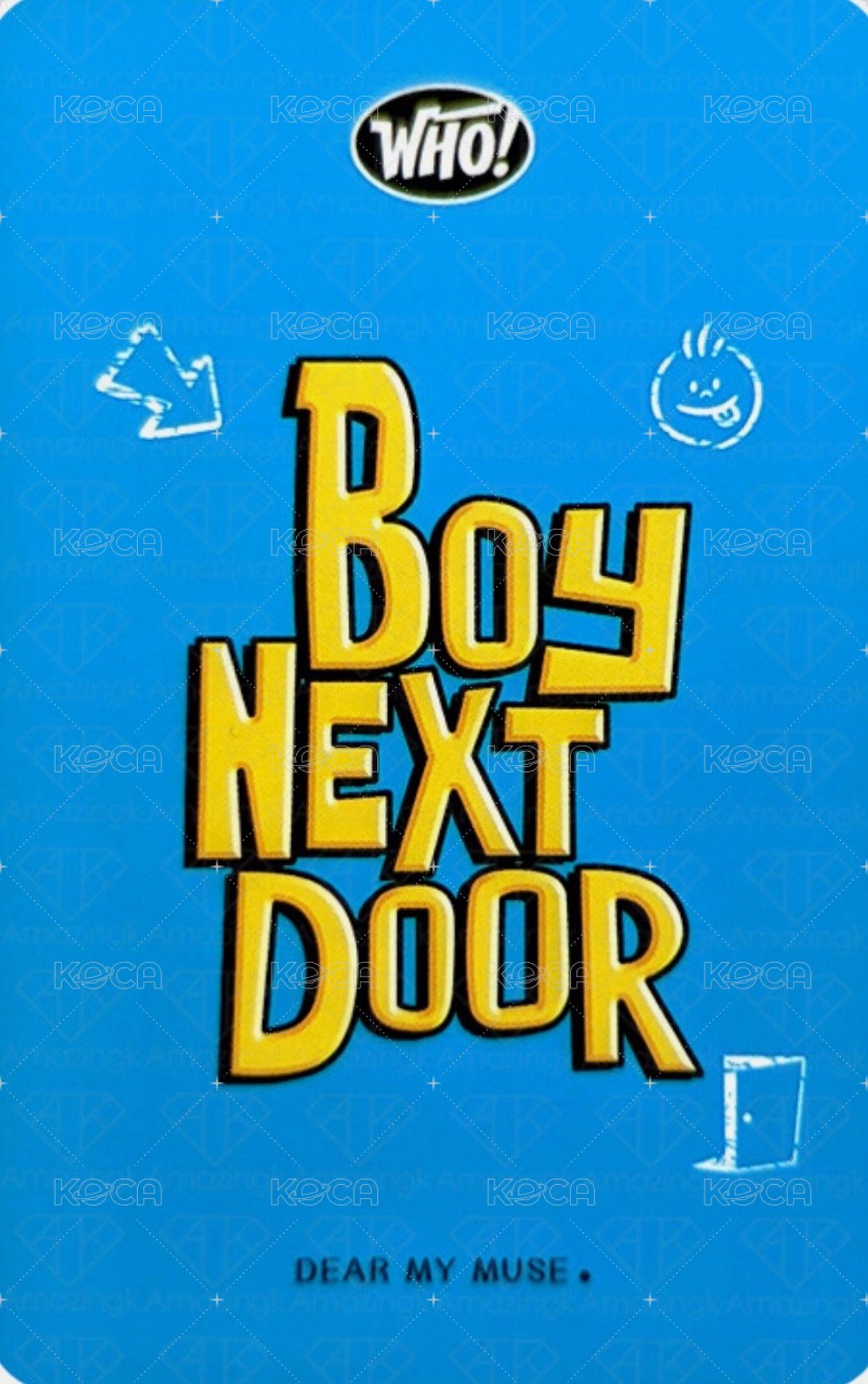 WHO! dmm 特典卡 2.0  4 背面