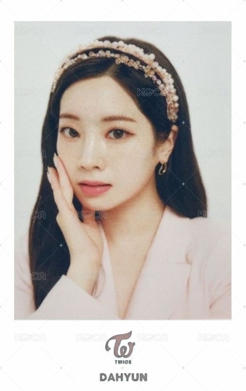 #TWICE4 周邊卡  正面