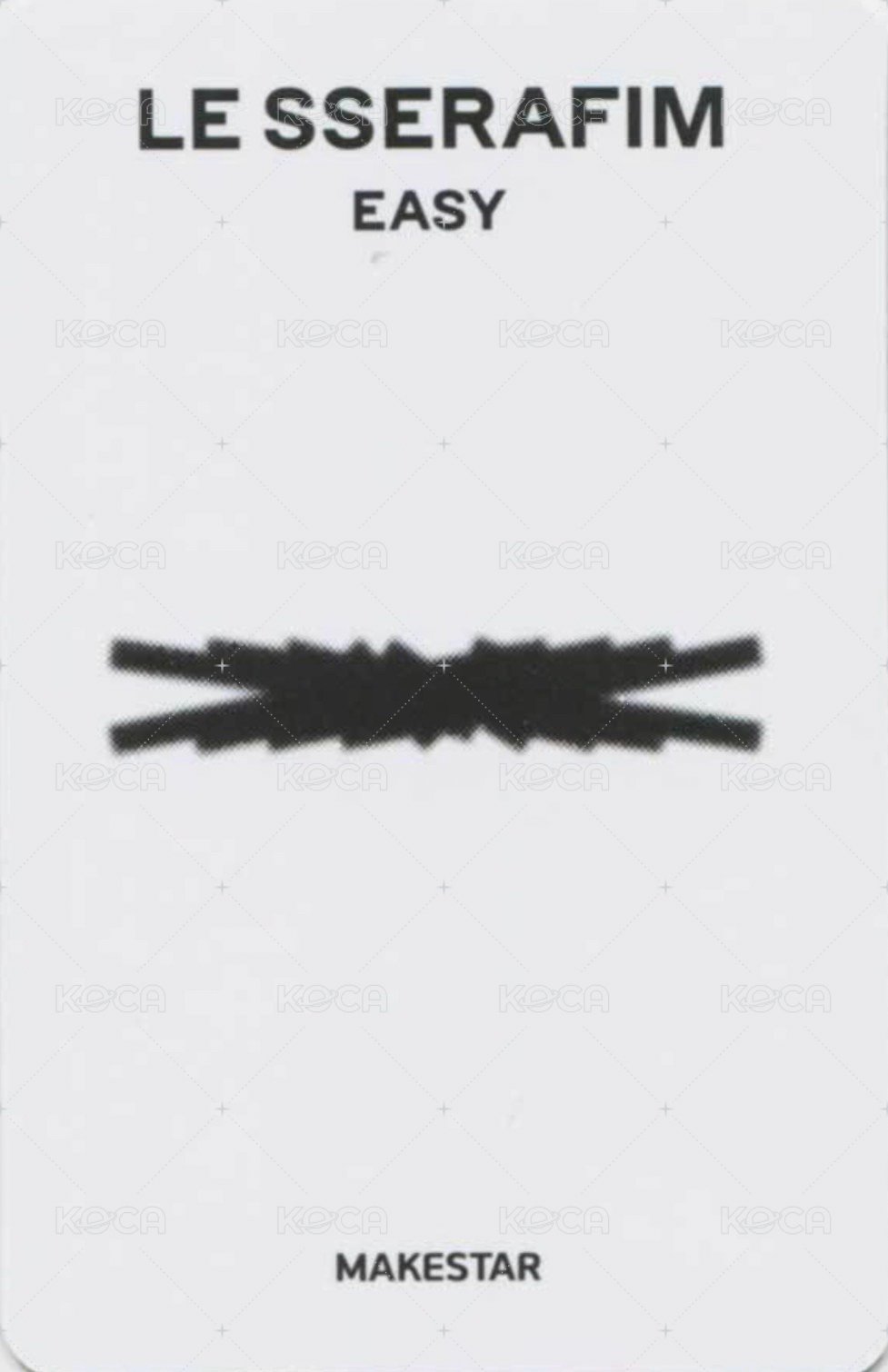 EASY ms 特典卡  背面