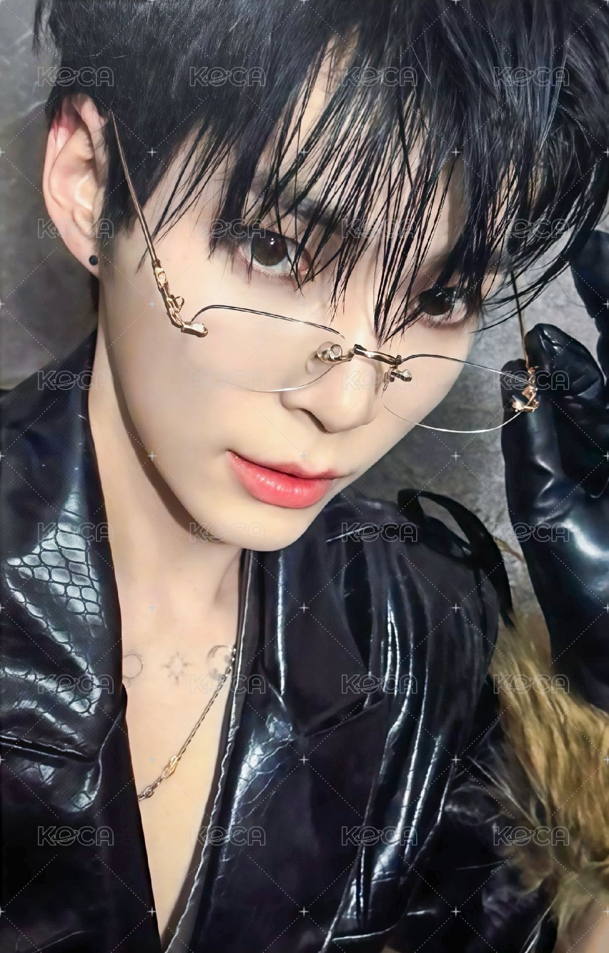 迷五 am 特典卡 無框眼鏡ver. 正面