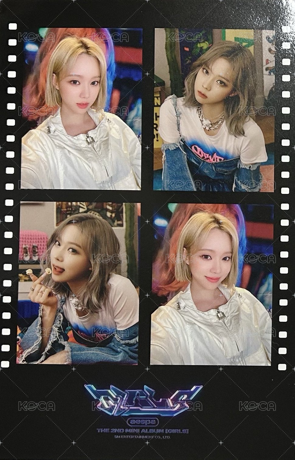 Girls Fansland 線上簽售 明信片  正面