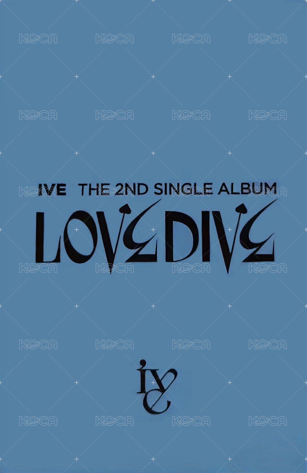 LOVE DIVE k4 1.0 簽售卡  背面