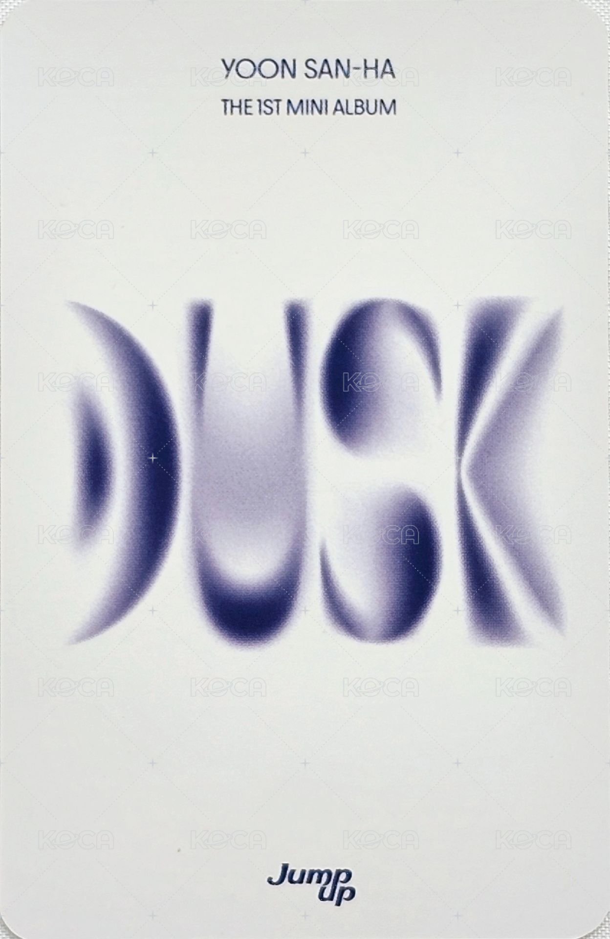 DUSK ju 幸運卡  背面