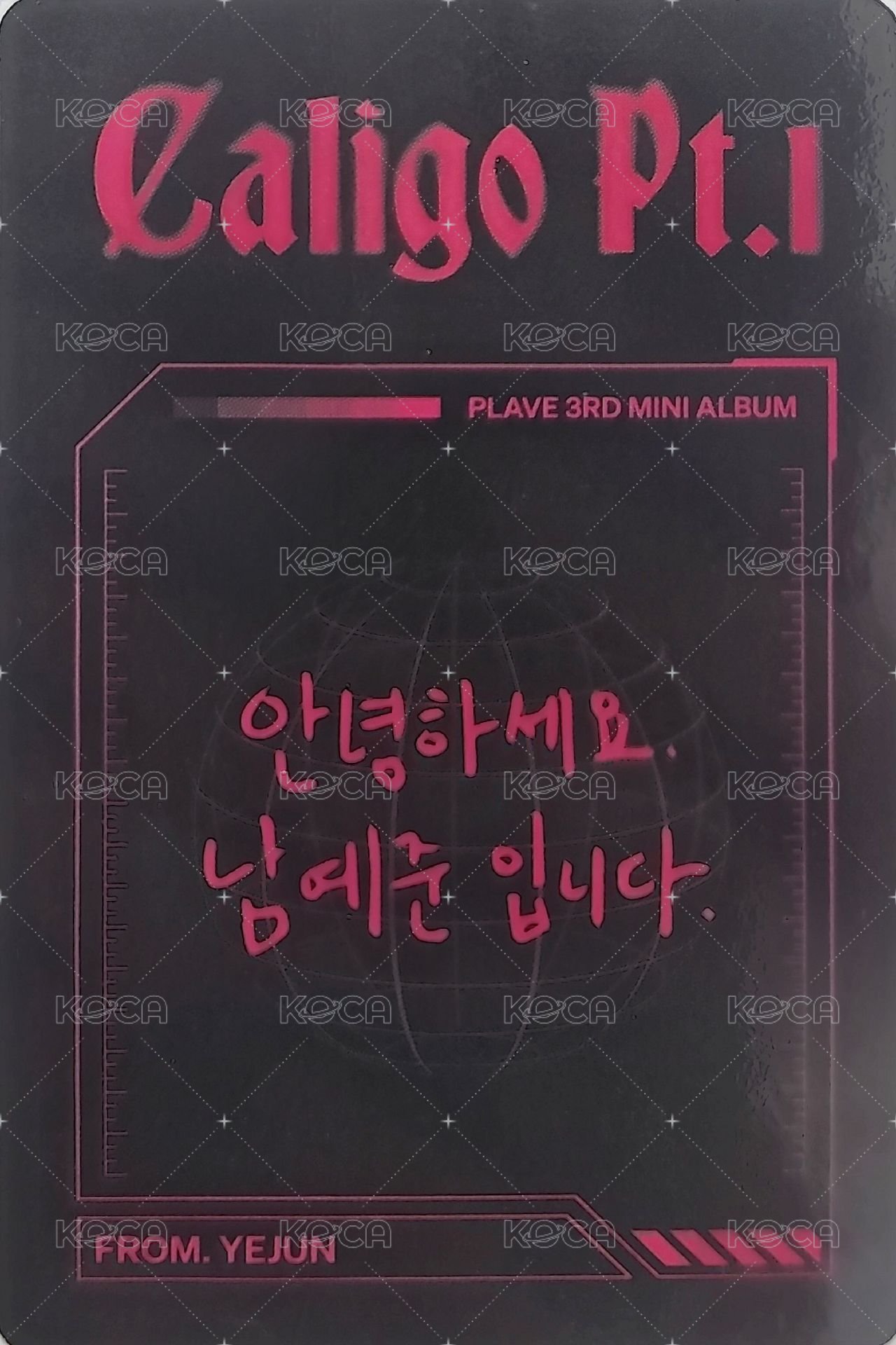 迷三 專輯卡 POCAALBUM Ver. 背面