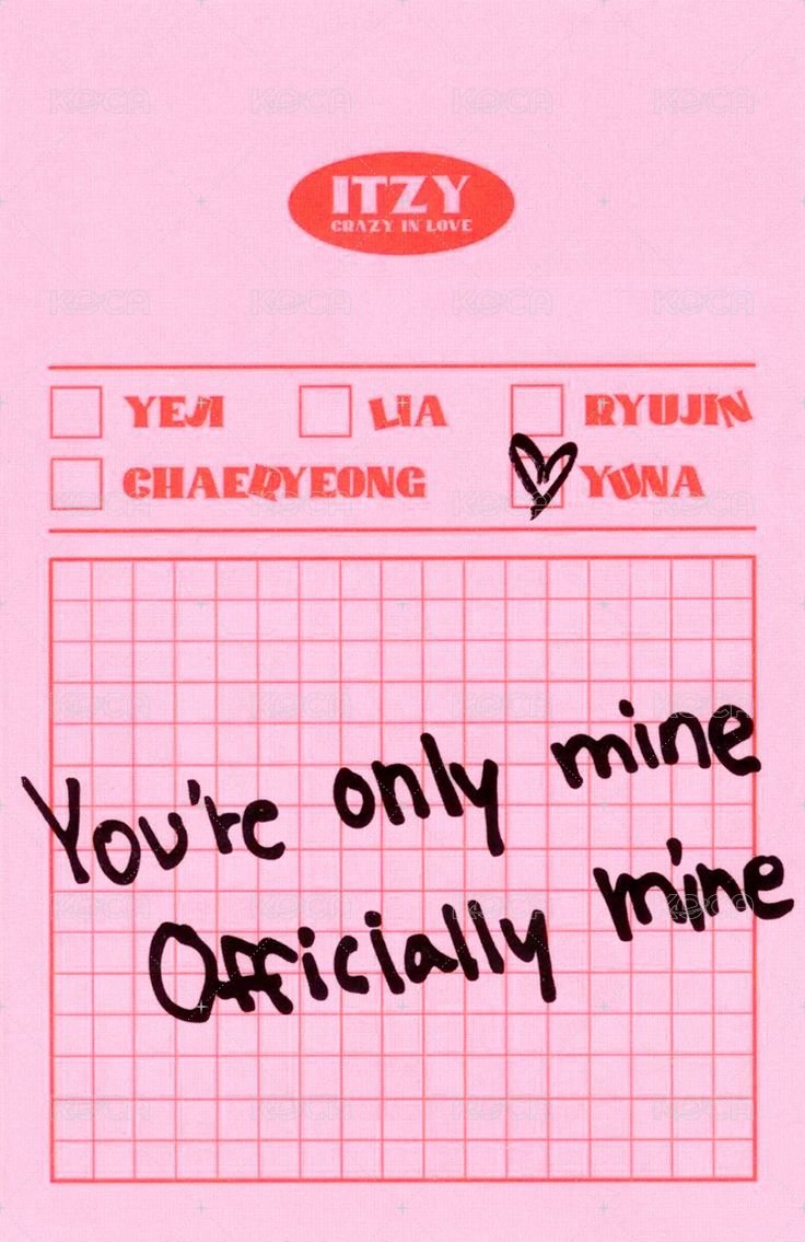 CRAZY IN LOVE 專輯卡  背面