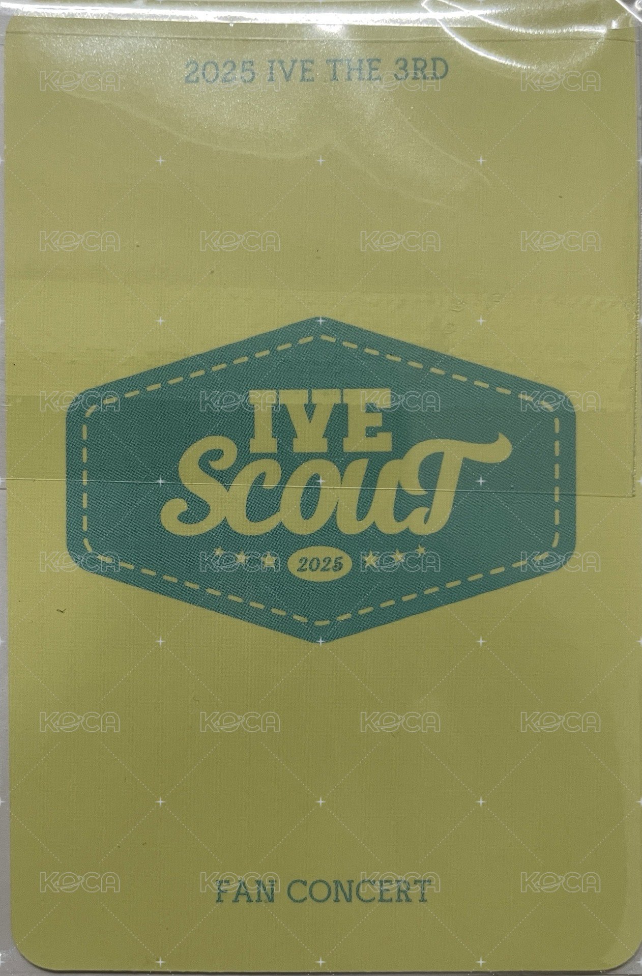 25’ FC IVE SCOUT 周邊卡 杯子卡 背面