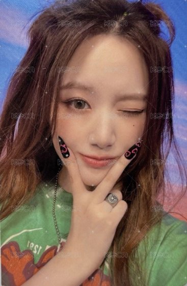 HEAT 專輯卡 flare ver. 正面