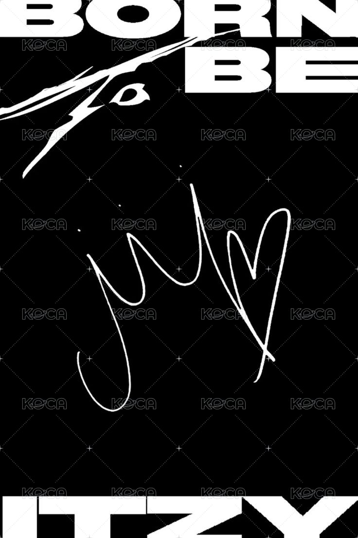 BORN TO BE 專輯卡 普版 背面
