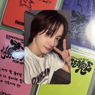 ❣️朴成淏 No Genre MMT特典卡