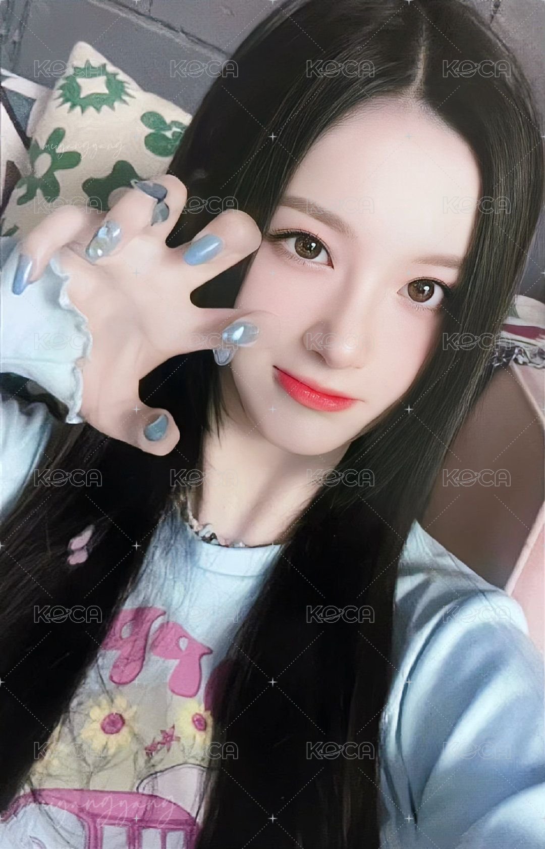 2023年曆 jyp 年曆卡 美甲 正面