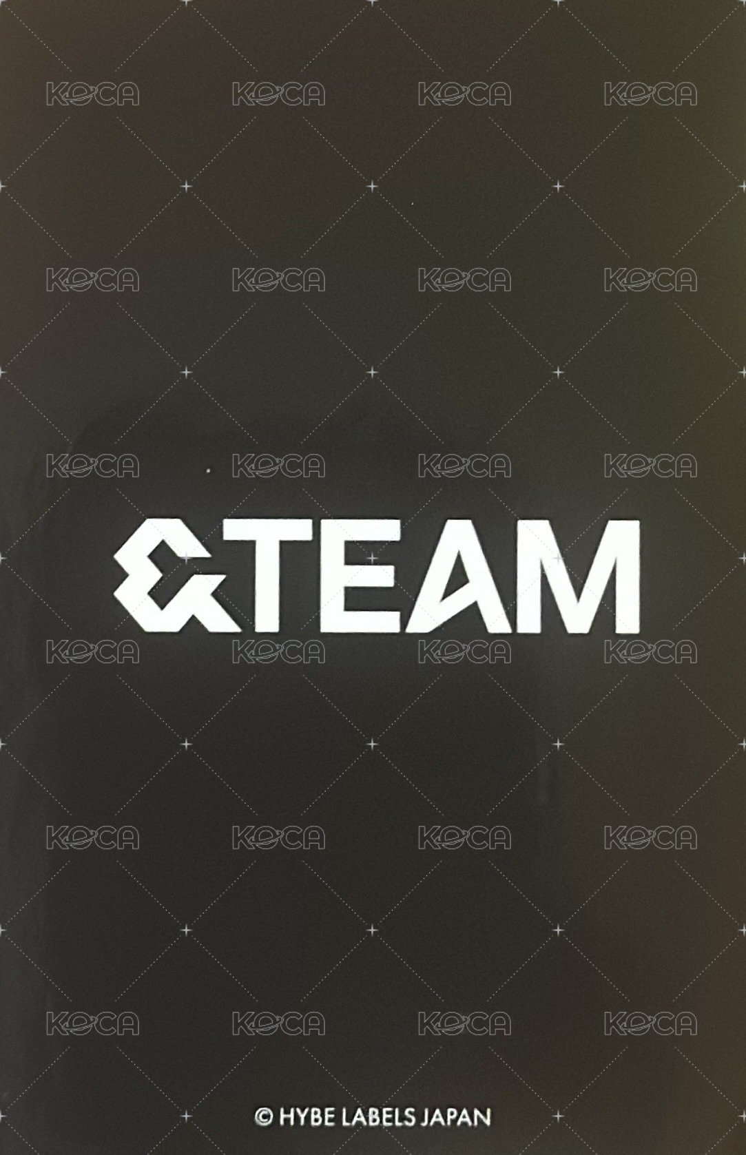 LOGO MERCH 周邊卡 帽T卡 背面