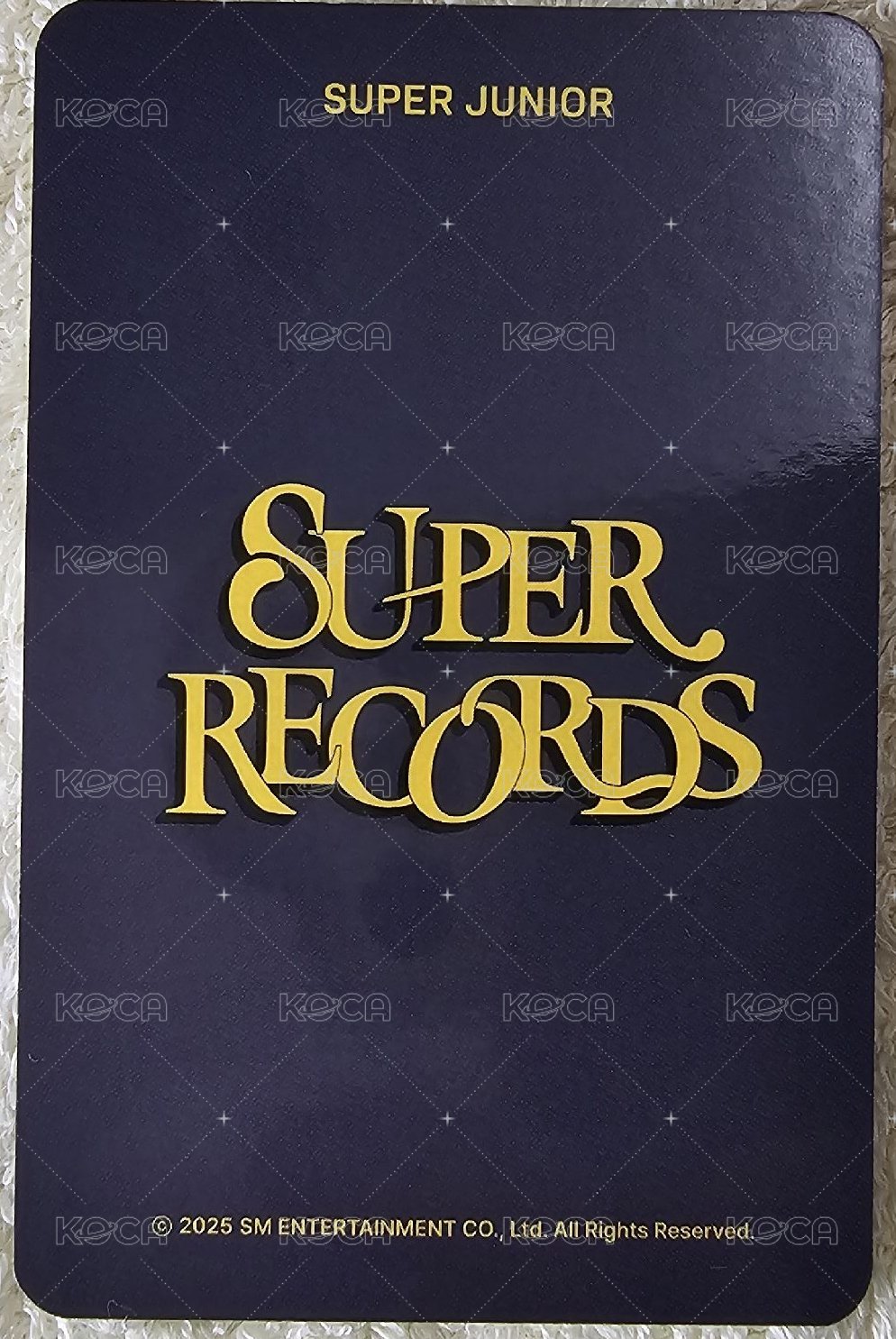 20週年展覽 周邊卡 襪子卡 背面