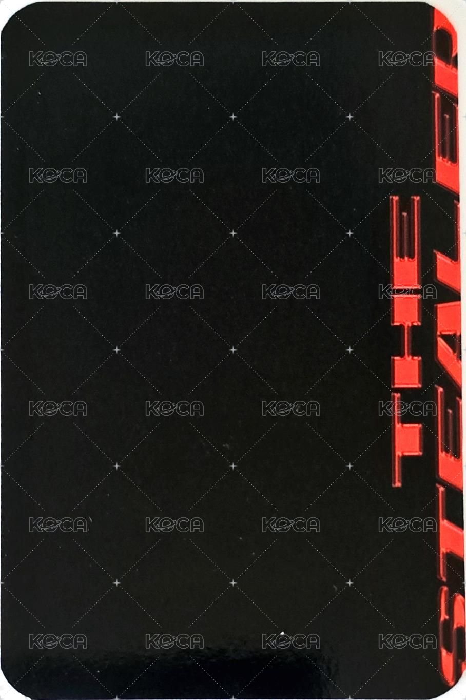 CHASE 專輯卡  背面