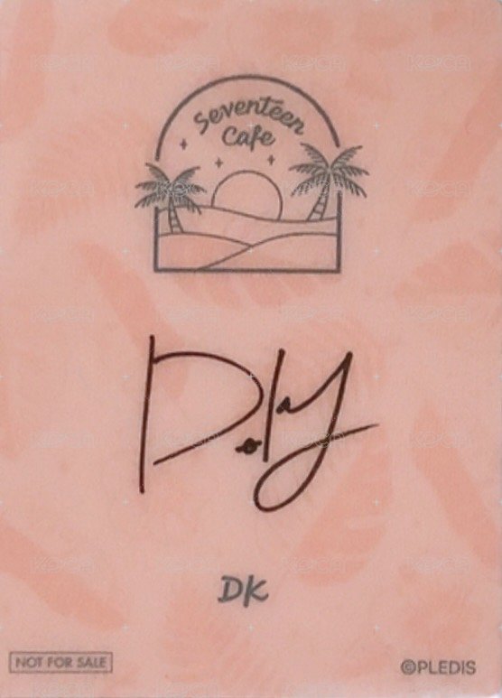 22’CAFE SR 入場卡 / 場限卡  背面