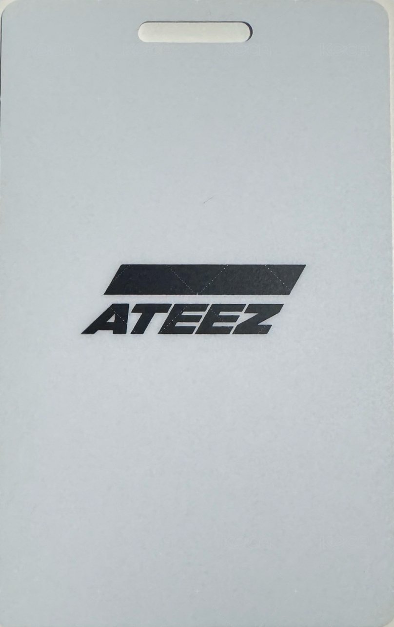 2021 SEASON'S GREETINGS 年曆卡 識別證 背面