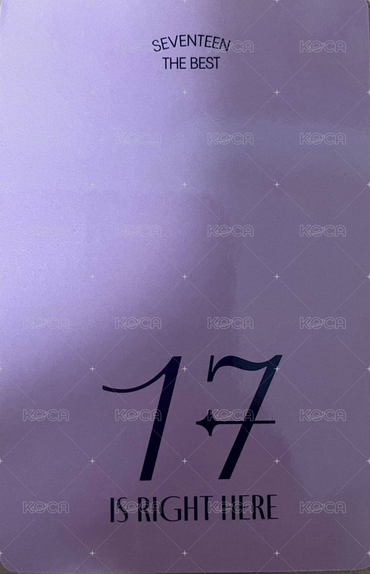 MINI12 yzy Mini12 簽售卡 一直娛簽售ver.D 背面