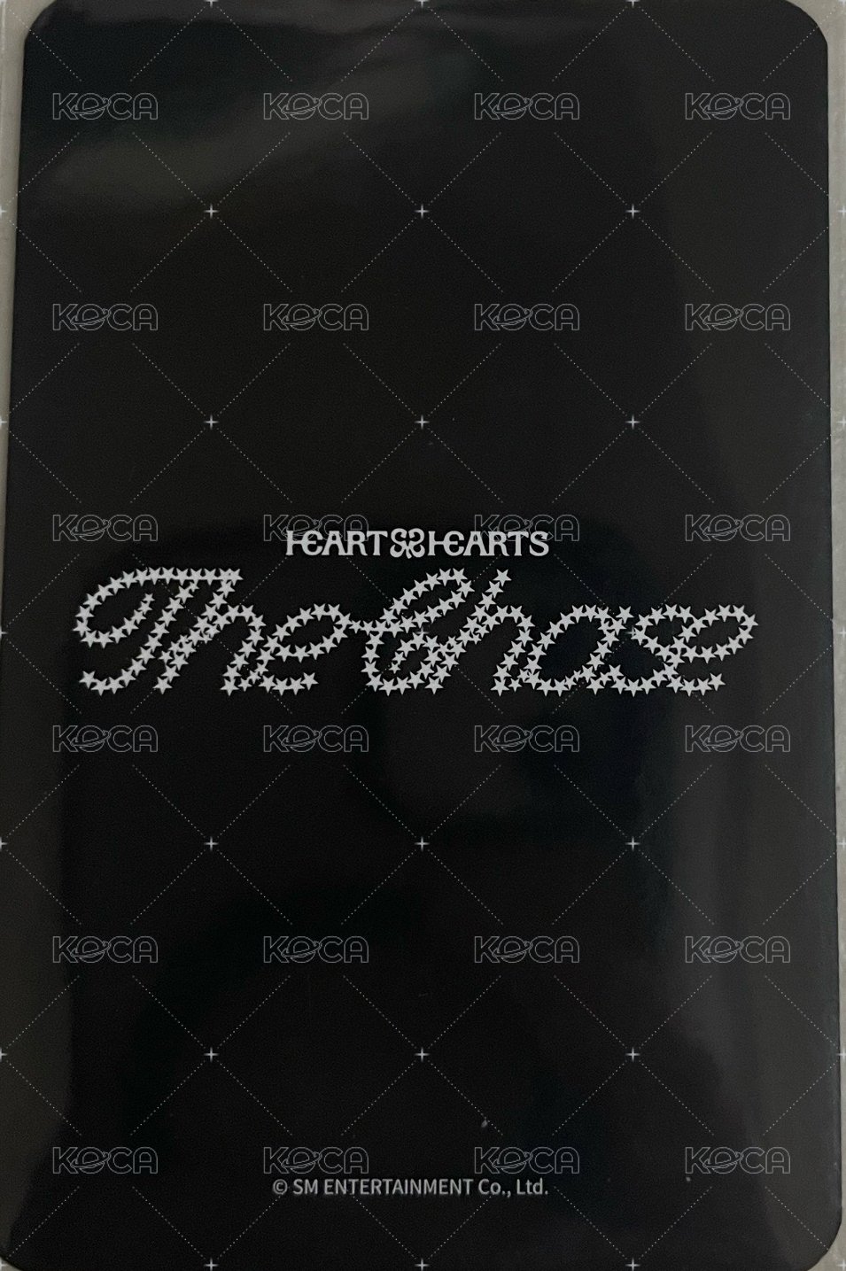 單一 yes24 特典卡  背面