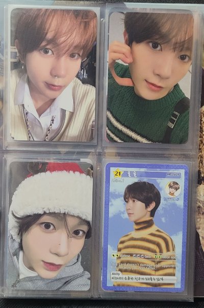 NCT WISH小卡 sion riku jaehee ryo