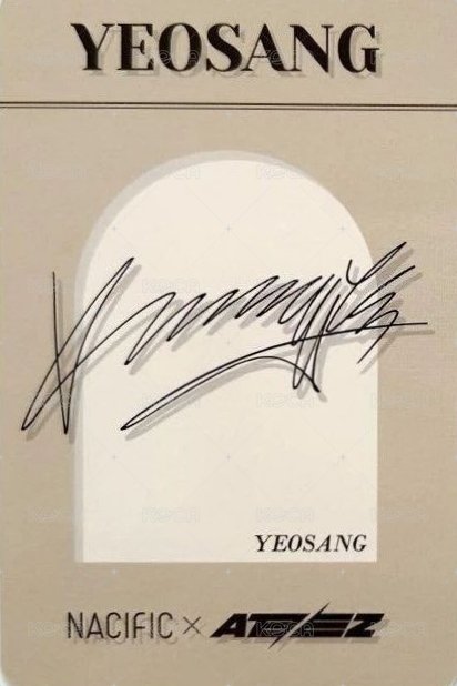 NACIFIC 代言卡 9.0 背面