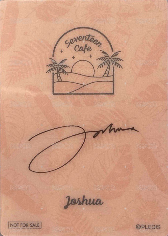 22’CAFE SR 入場卡 / 場限卡  背面