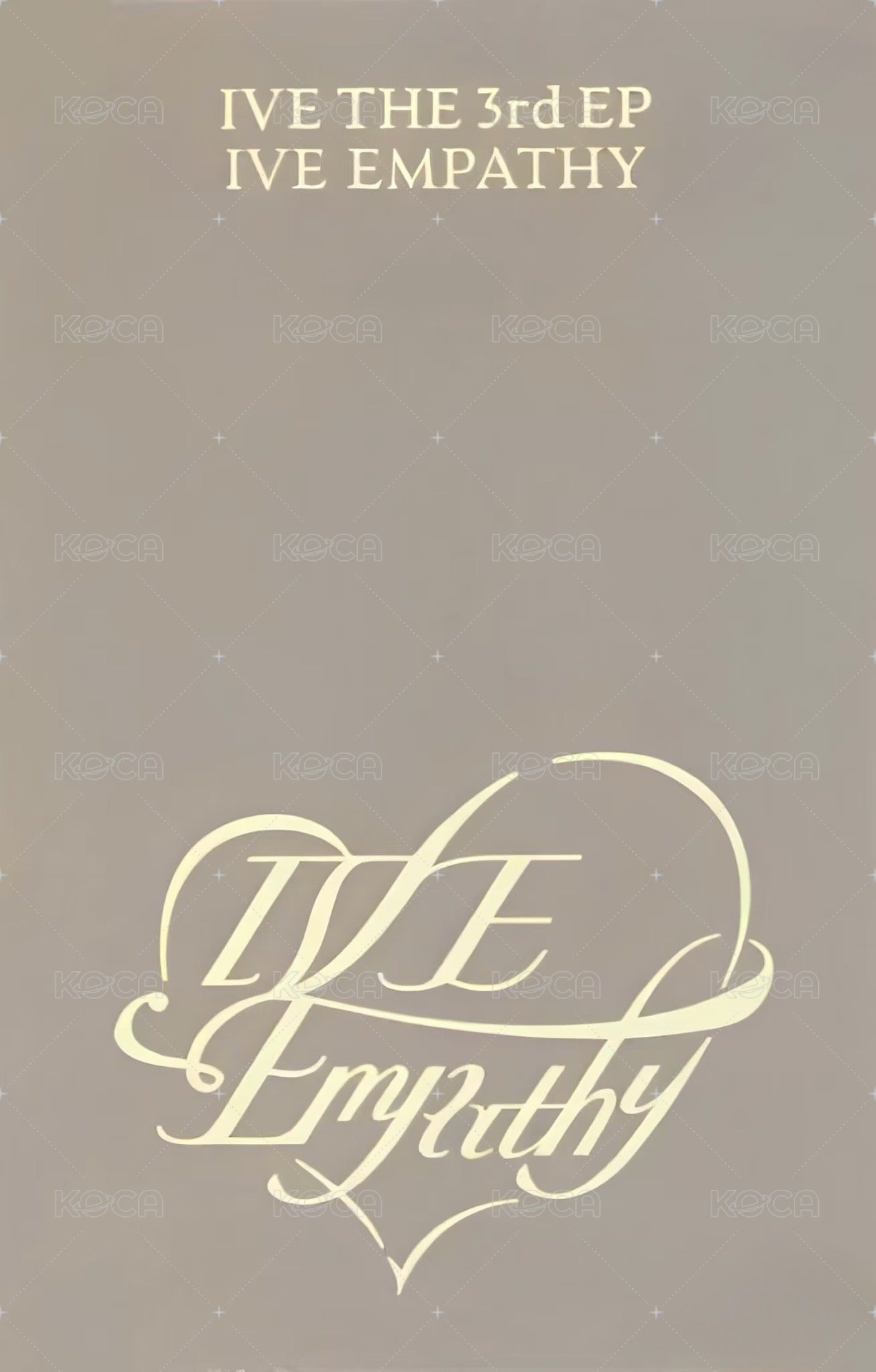 IVE EMPATHY 船特 特典卡 PB ver. 背面