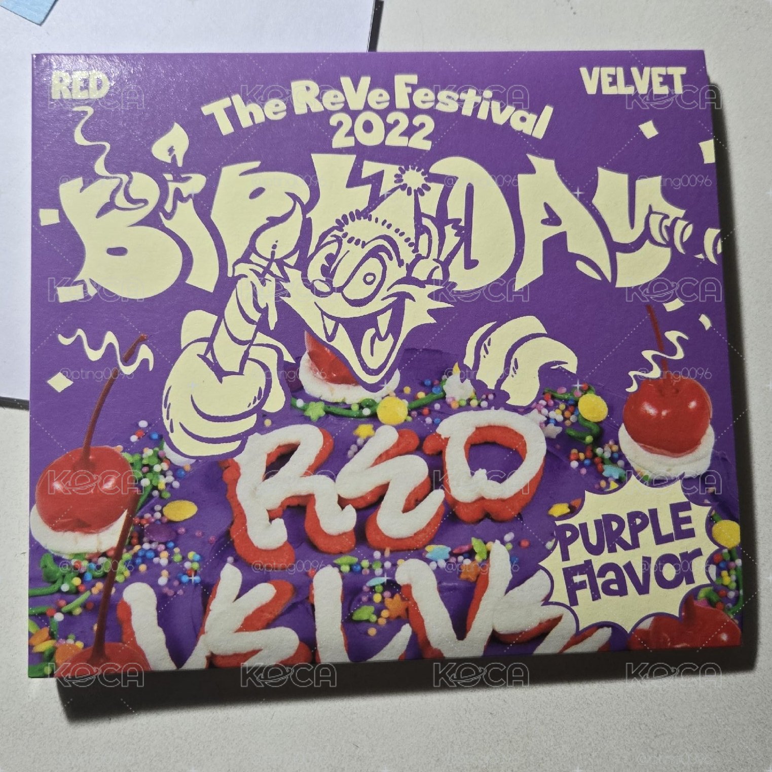 red velvet Birthday yeri封