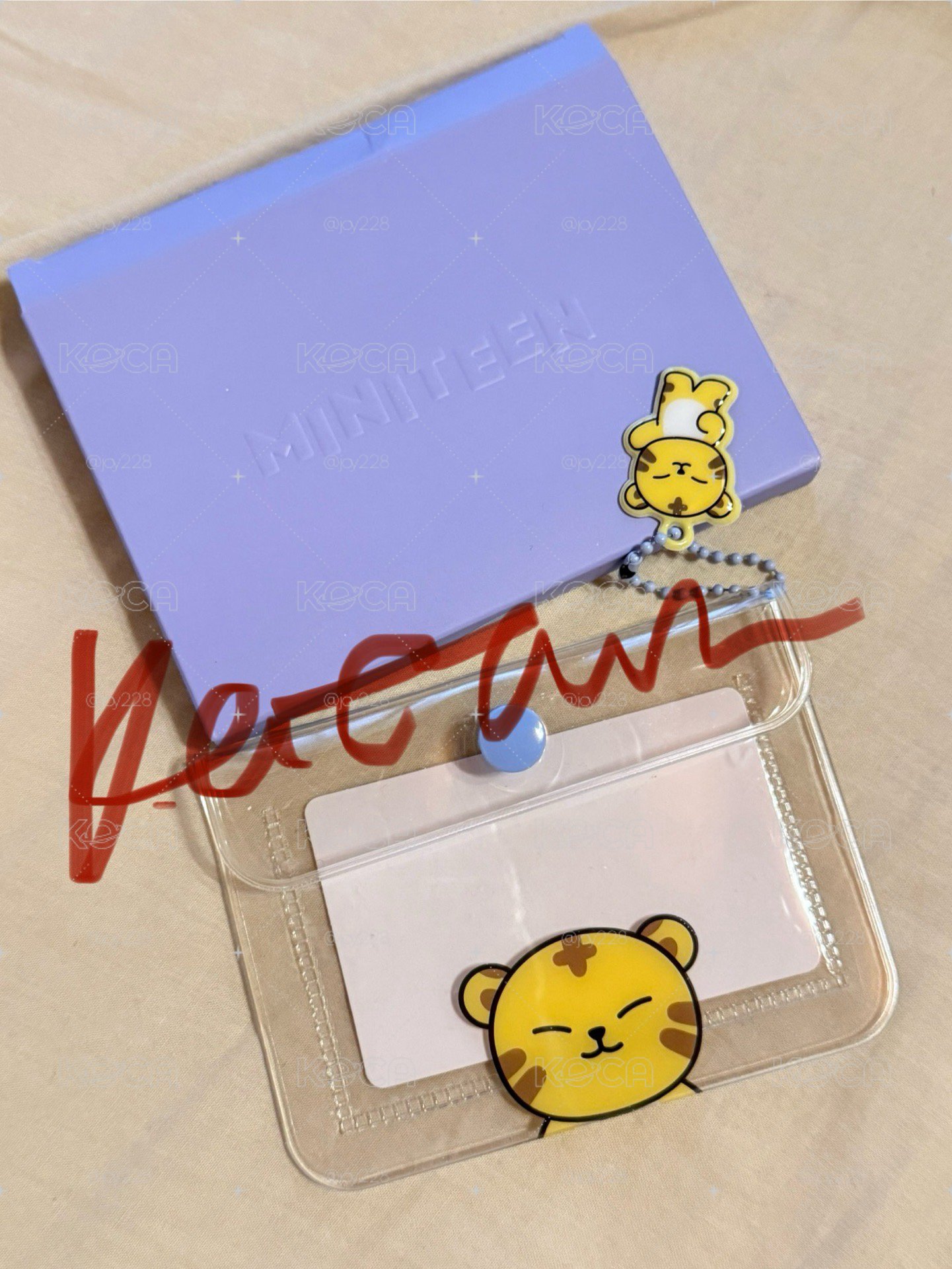 Seventeen miniteen pvc pouch hoshi 榮