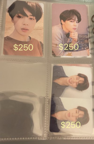 BTS防彈少年團 專卡、特典卡 多旻