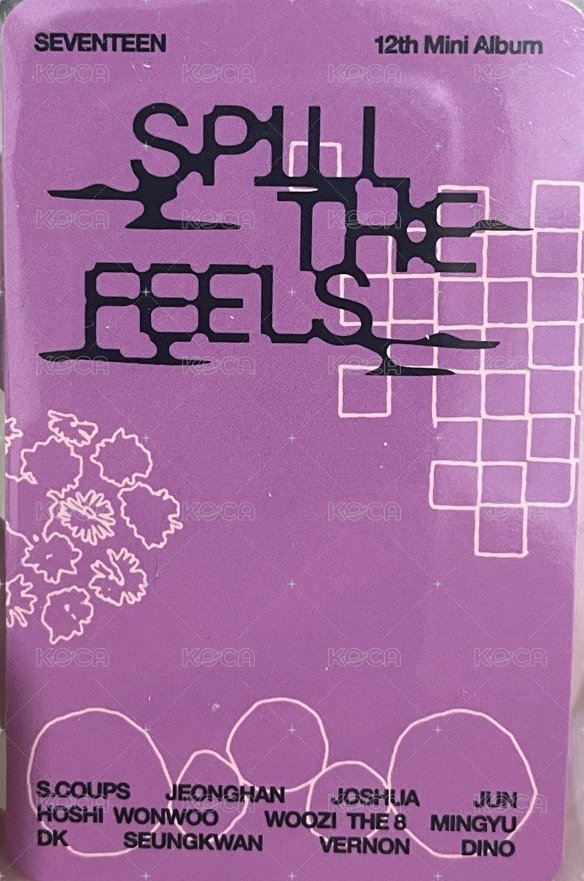 MINI12 oy 特典卡  背面