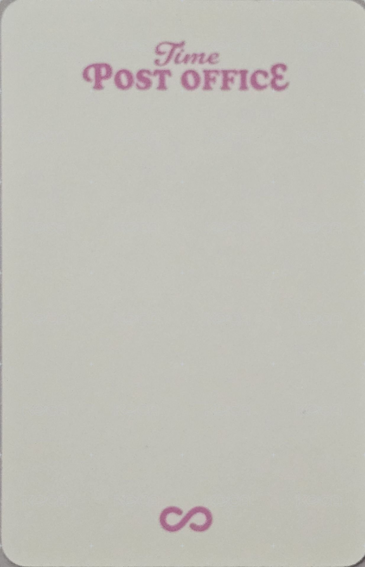 25 PIRITZ bstage 周邊卡 PLUSH KEYRING 背面