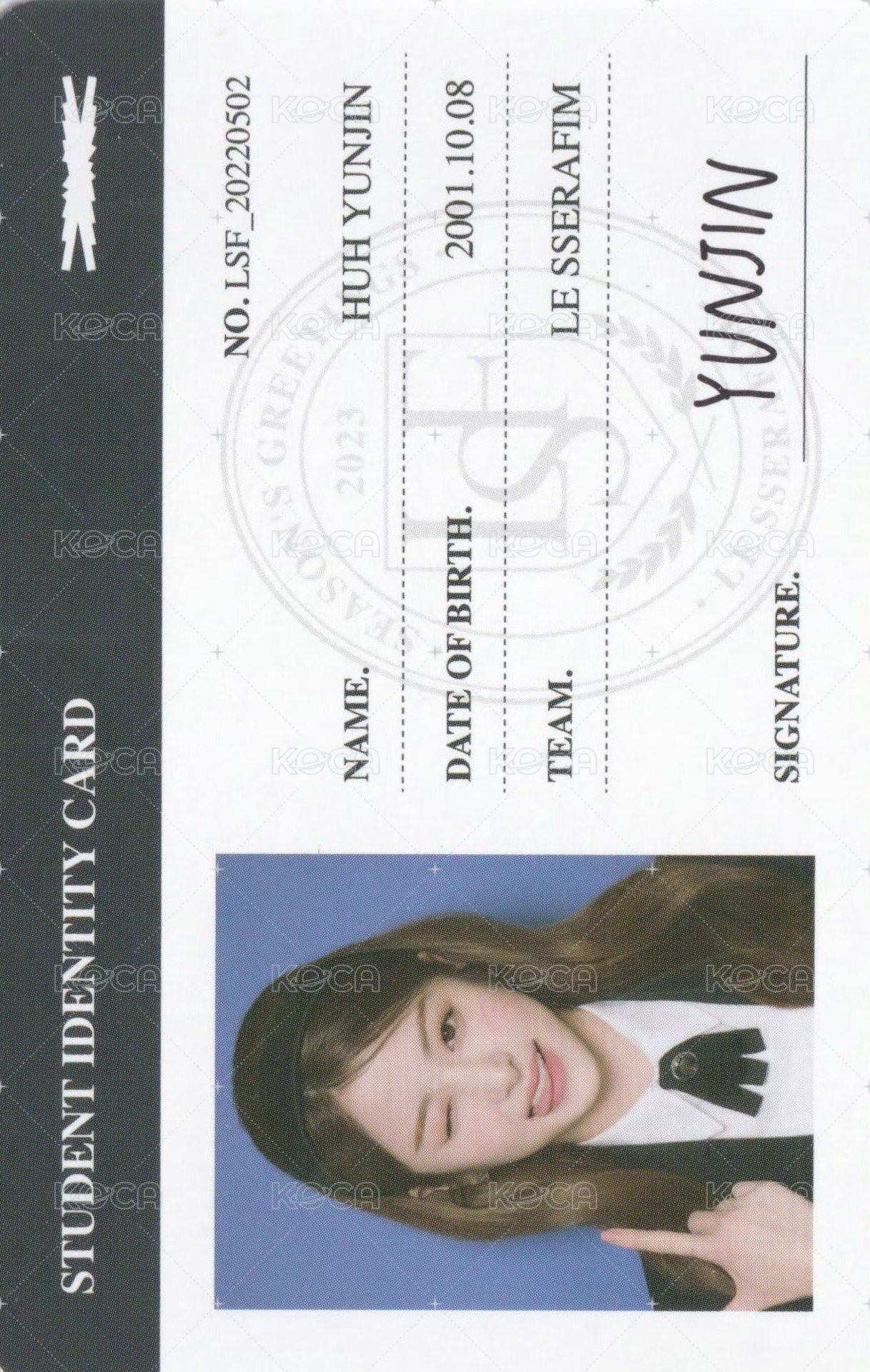 23’年曆 年曆卡 ID卡 正面