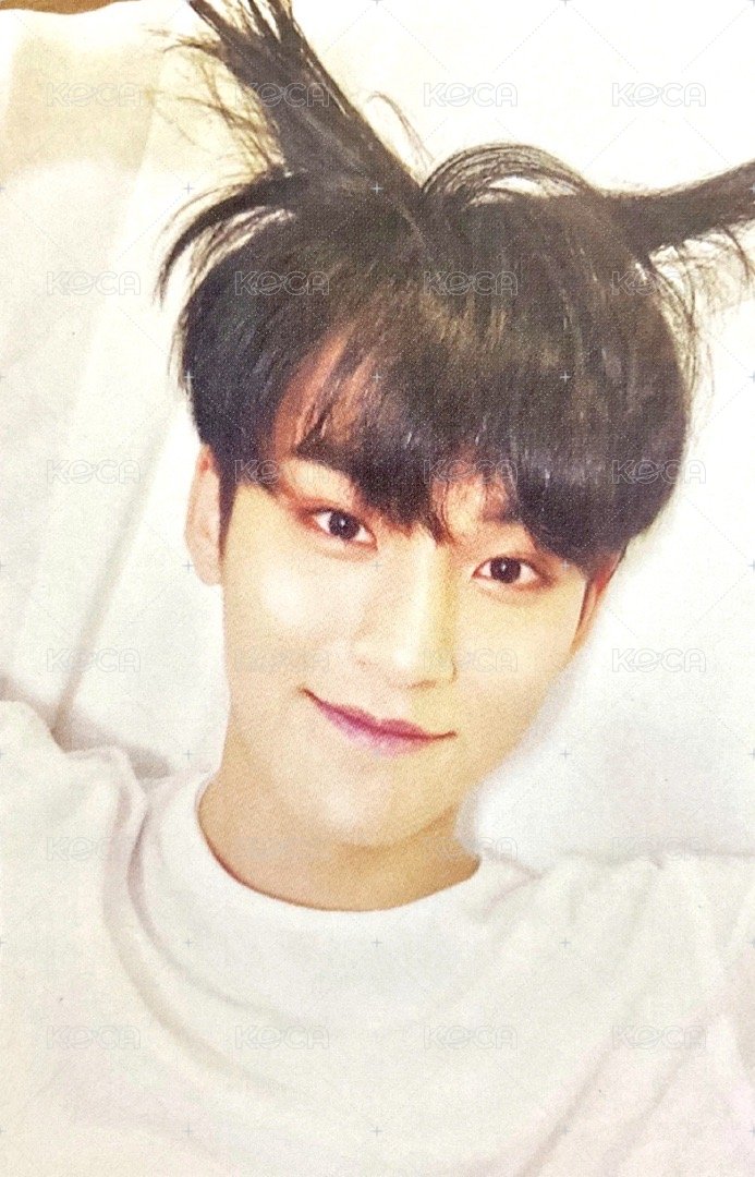 正二 專輯卡 正規二 白版 金珉奎MINGYU 正面