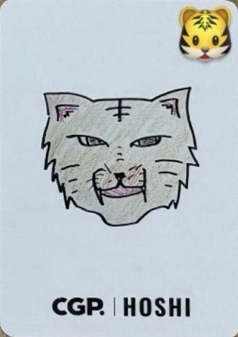 代言 代言卡 x CGP 黑版set 背面