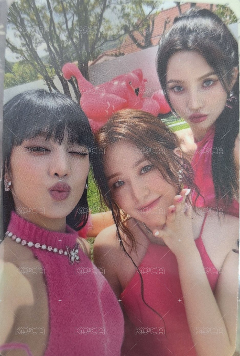 I feel sr 幸運卡  正面