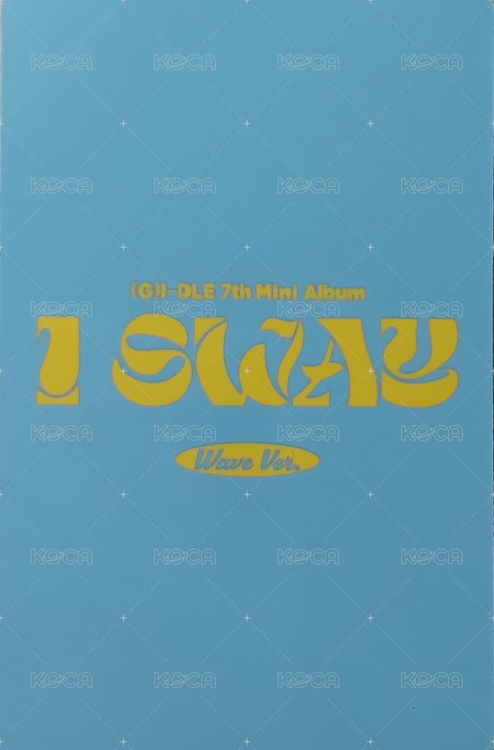I SWAY 專輯卡 PB版 wave ver. 背面