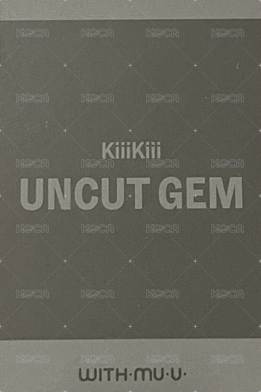 UNCUT GEM wm 1.0 幸運卡 拍立得 背面