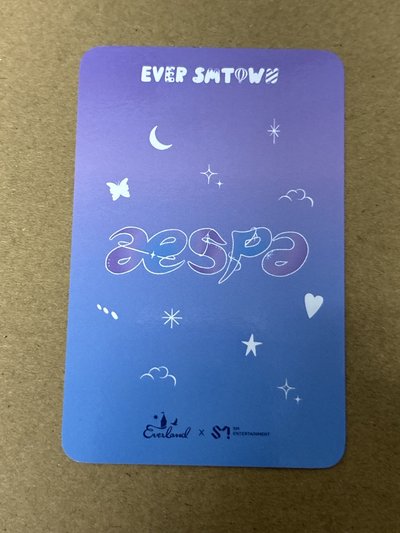 （瑕）aespa Karina 柚子 愛寶樂園 周邊卡 1.0 髮箍柚