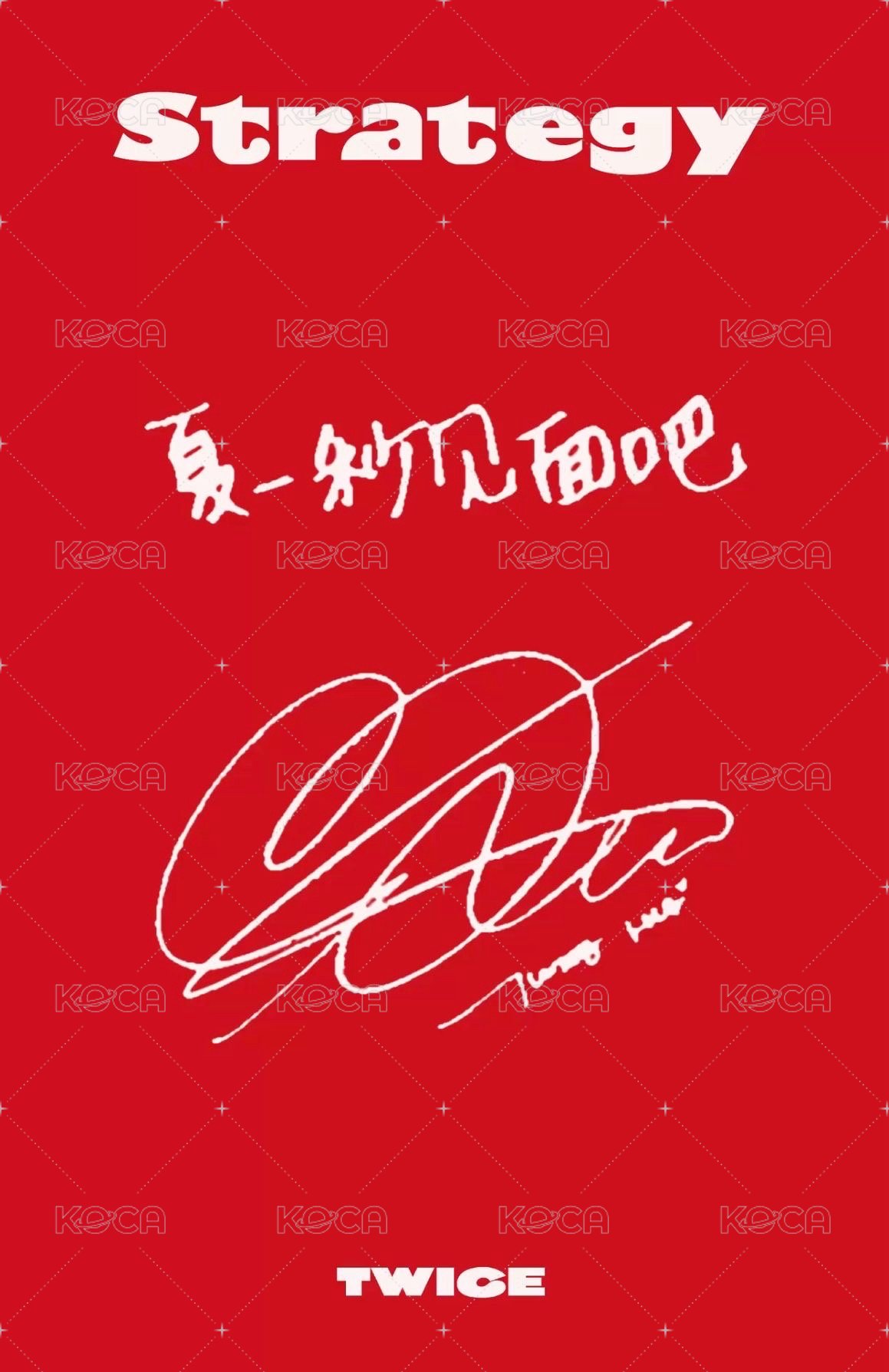 STRATEGY sr 預售中文卡背 特典卡  背面