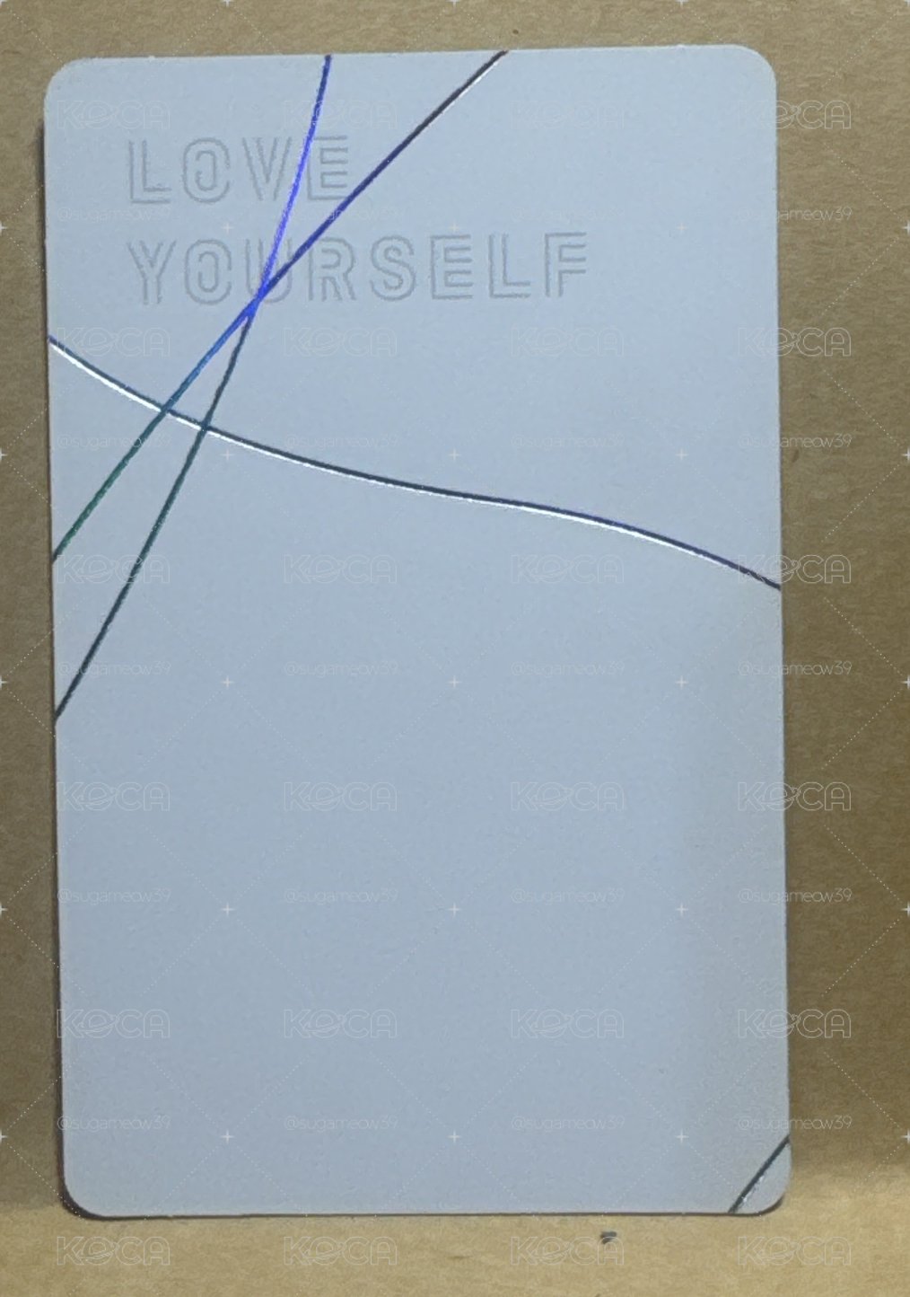 防彈少年團 Love yourself 承O-智旻