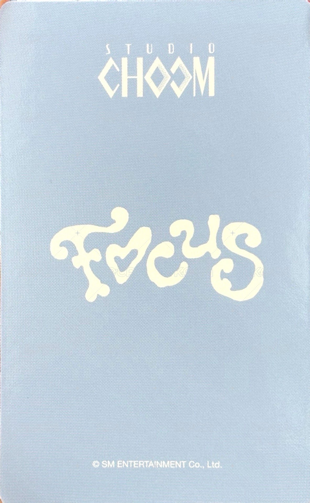 Focus YT 特典卡 ST舞蹈 背面