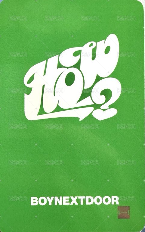 HOW? sw 1.0 幸運卡 6 背面