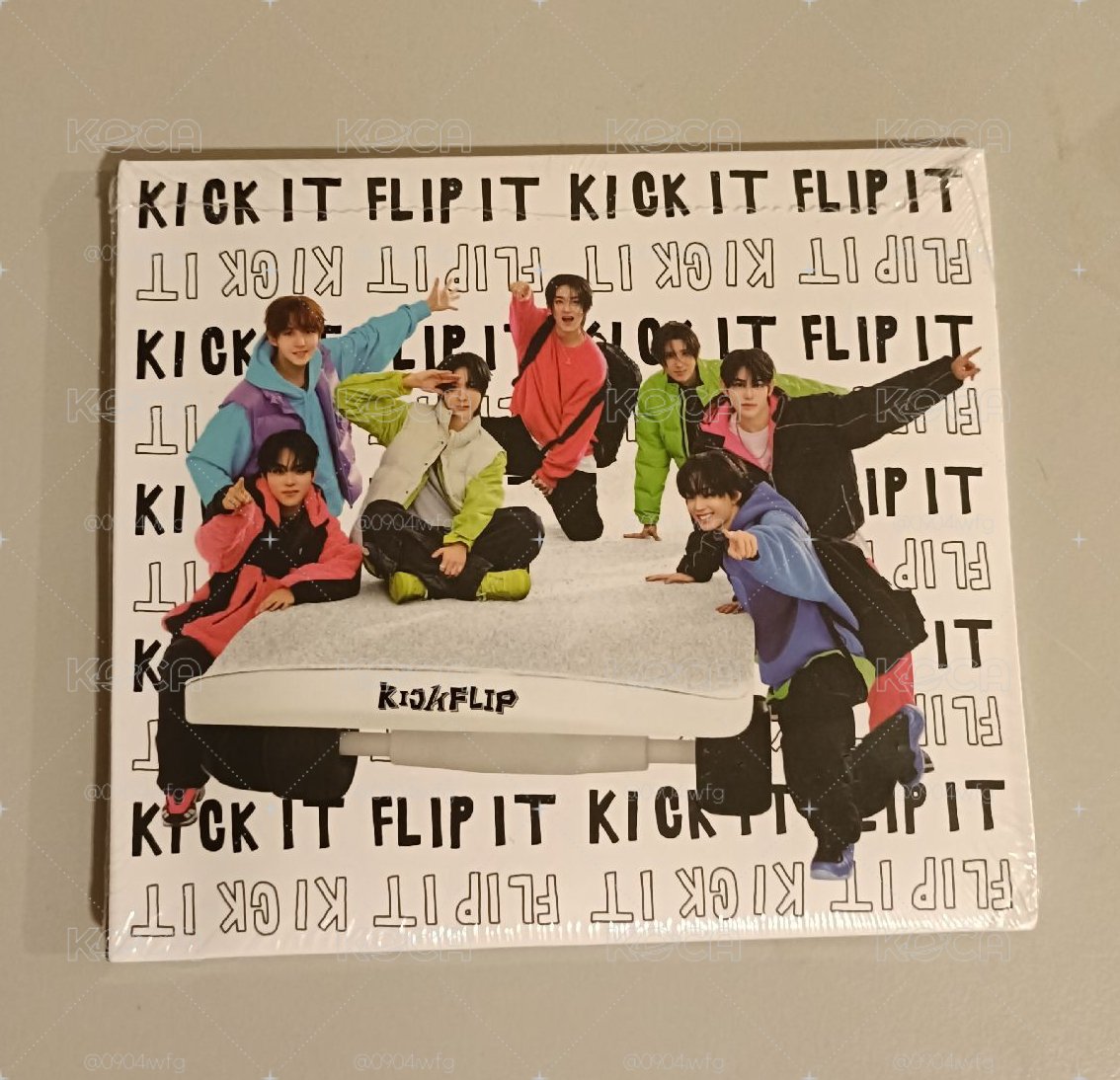 kickflip 出道 未拆單封