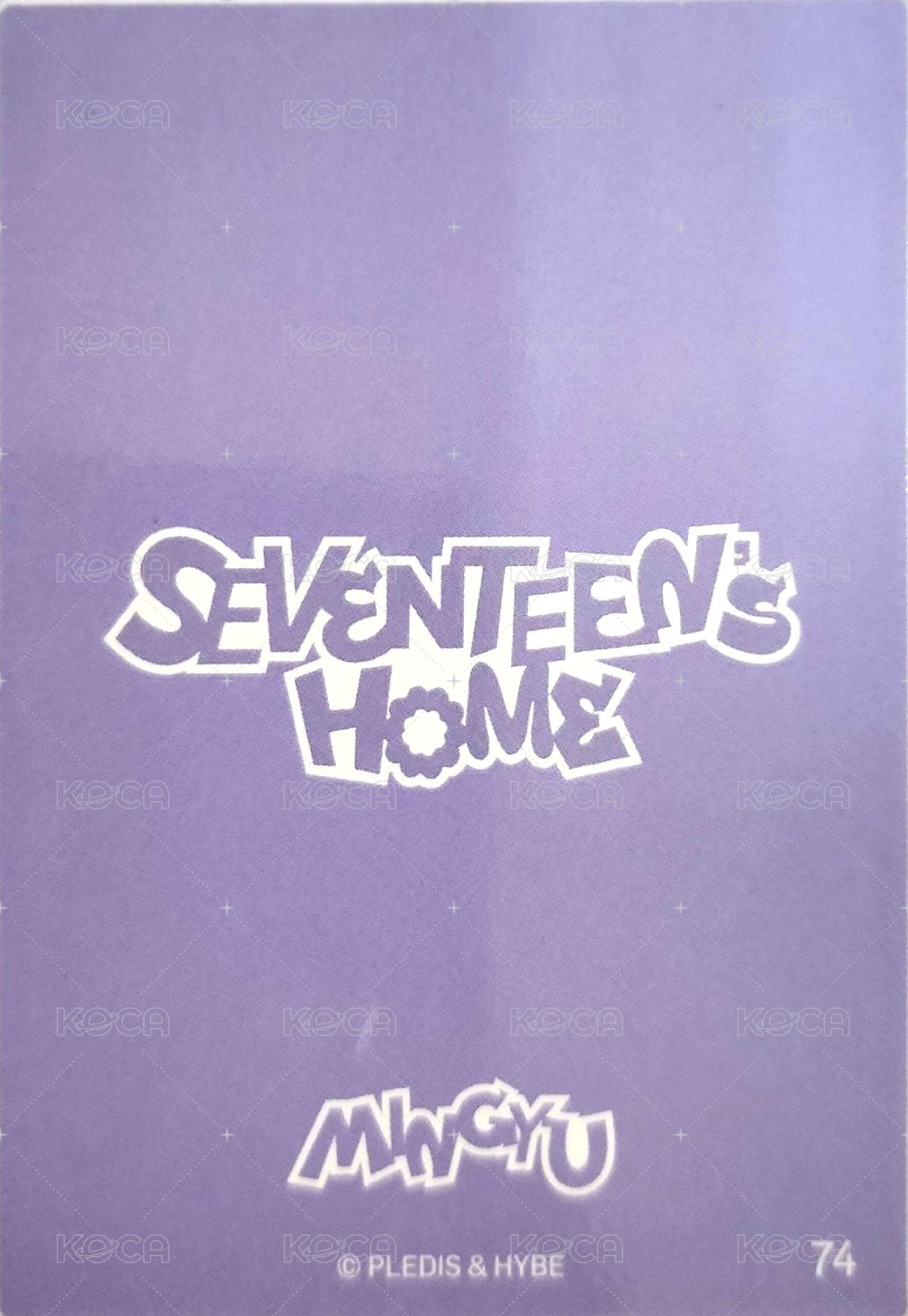 24‘HOME 隨機卡  背面