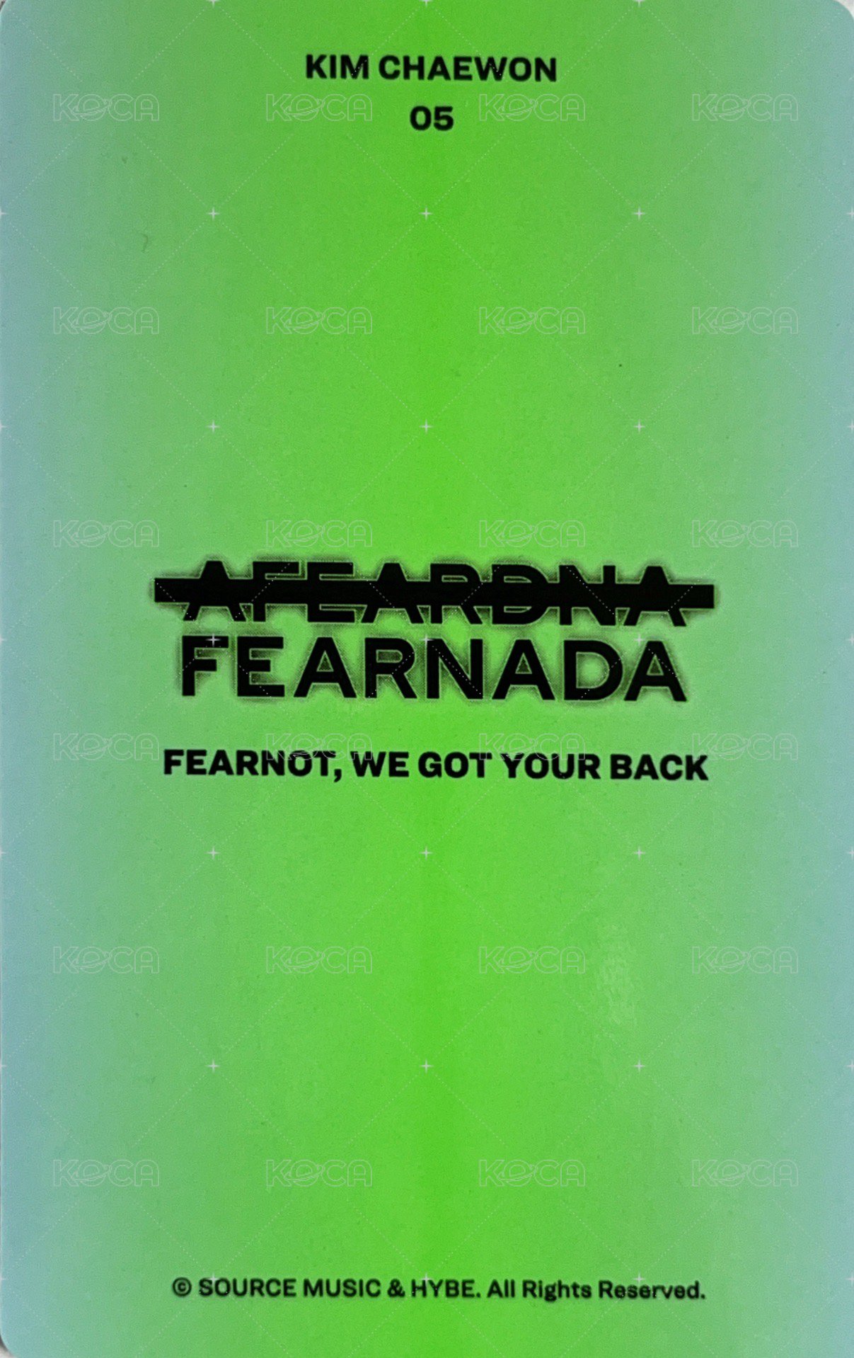 24‘fm 隨機卡  背面