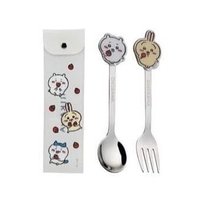台灣限定 碗盤餐具套組 白-吉伊&兔兔