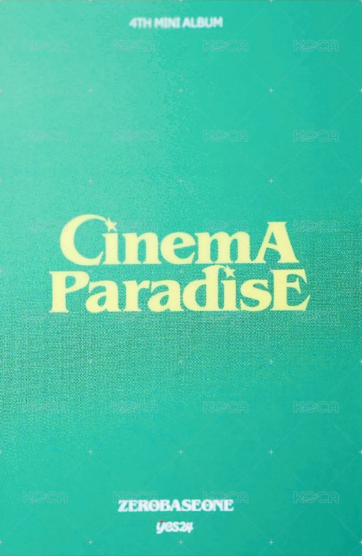 迷四 yes24 2.0 簽售卡  背面