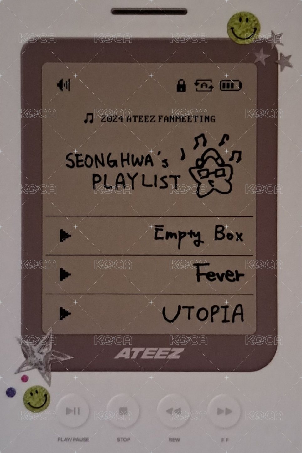 24’ FM 周邊卡 卡冊卡 背面